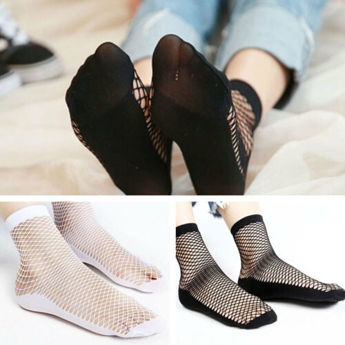 Women Girls Fishnet Ankle High Socks Lady Mesh Lace Fish Net Short Socks Hot Women Girls Fishnet Ankle High Socks Lady Mesh Lace Fish Net Short Socks Hot